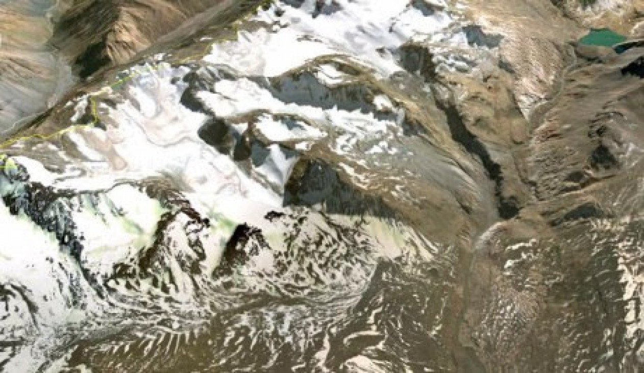 imagen Detectan por primera vez agua tibia bajo un glaciar de la Antártida