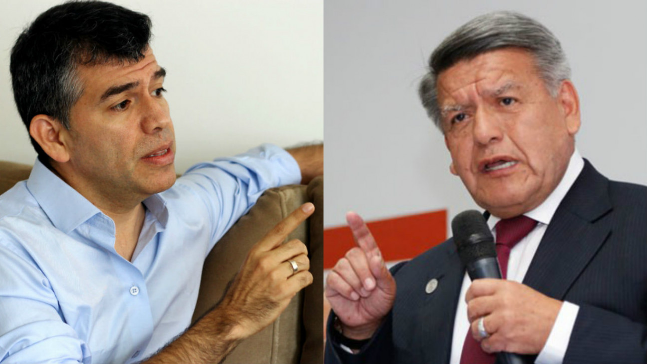 imagen Dos candidatos presidenciales peruanos, a punto de ser excluidos de las elecciones