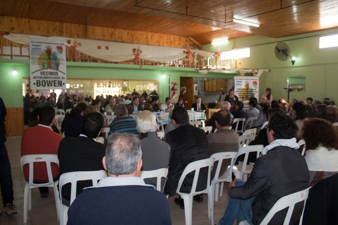 imagen Analizaron con vecinos de Bowen las iniciativas de autonomía municipal