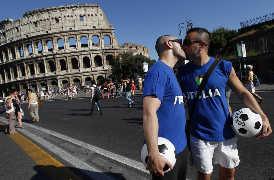 imagen El Parlamento italiano legalizó el matrimonio civil homosexual
