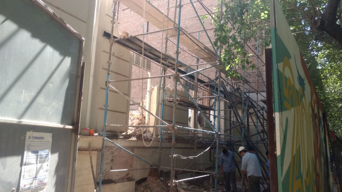 imagen Galería de imágenes: comenzaron las obras en el anexo de la Legislatura