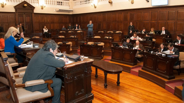 imagen Código de faltas: Jaliff dijo que se pospuso el tratamiento para "no provocar" durante el paro