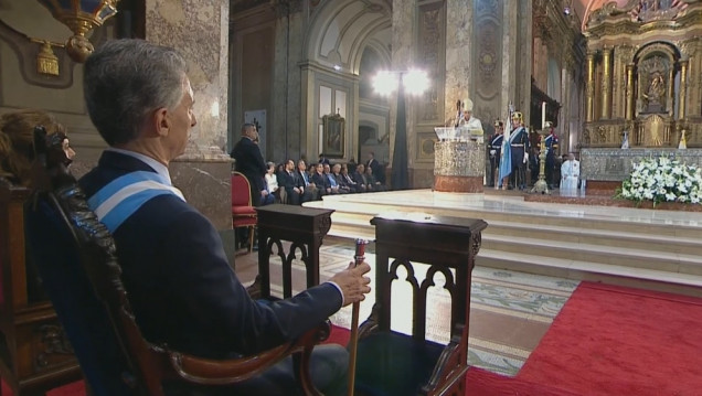 imagen Ante Macri, Poli pidió la unión entre argentinos y rechazó el aborto