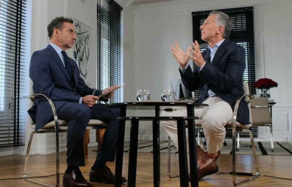 imagen Macri movilizado