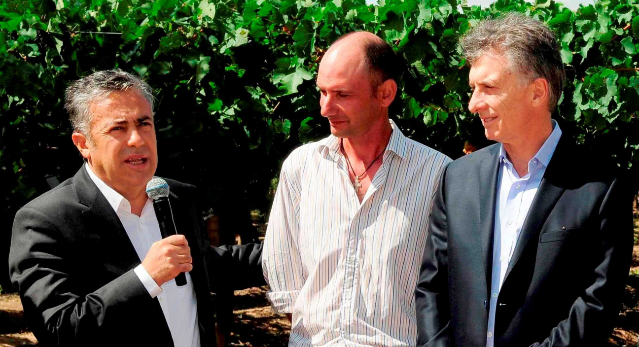 imagen Cornejo, el favorito de Macri