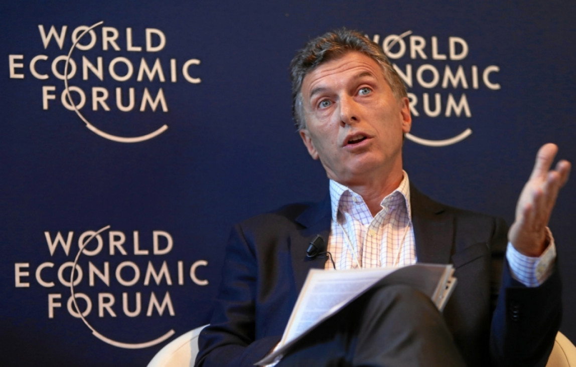 imagen Los británicos con los que Macri se reunirá en Davos