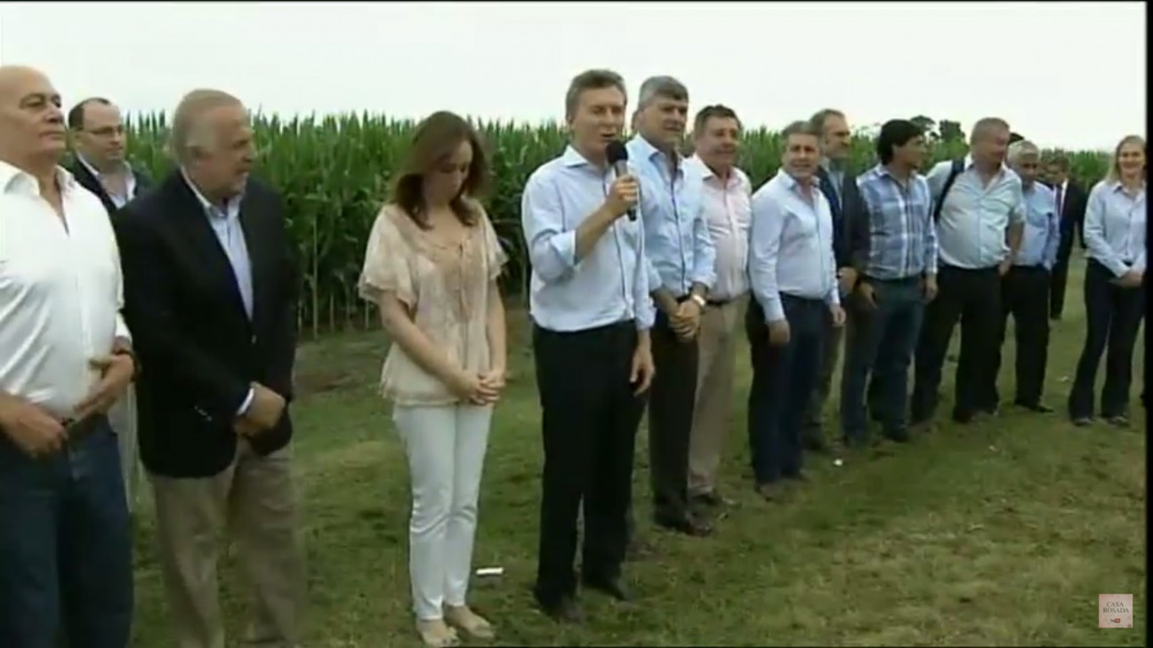 imagen Video: los anuncios de Macri para el campo