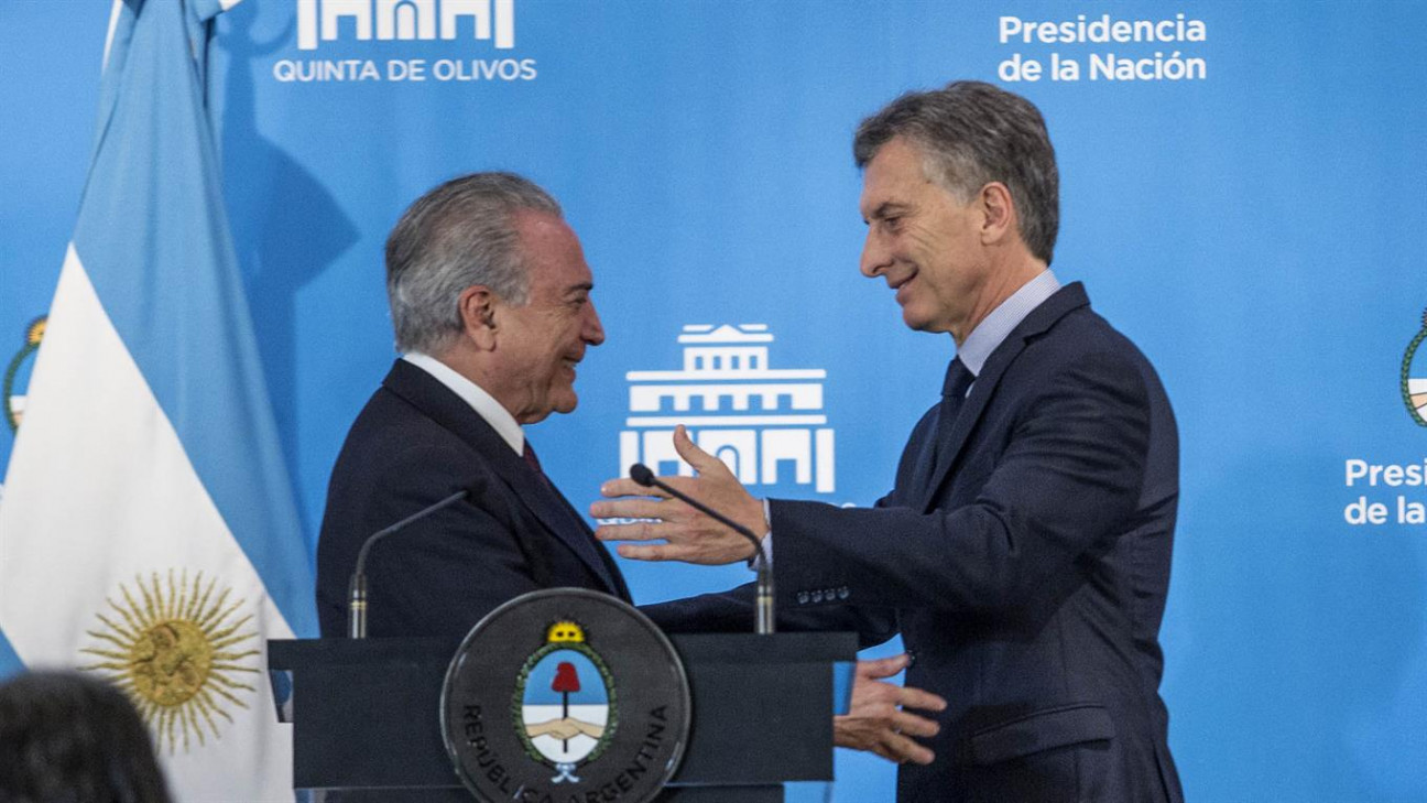 imagen Venezuela denuncia que Macri y Temer "persisten en destruir el Mercosur"