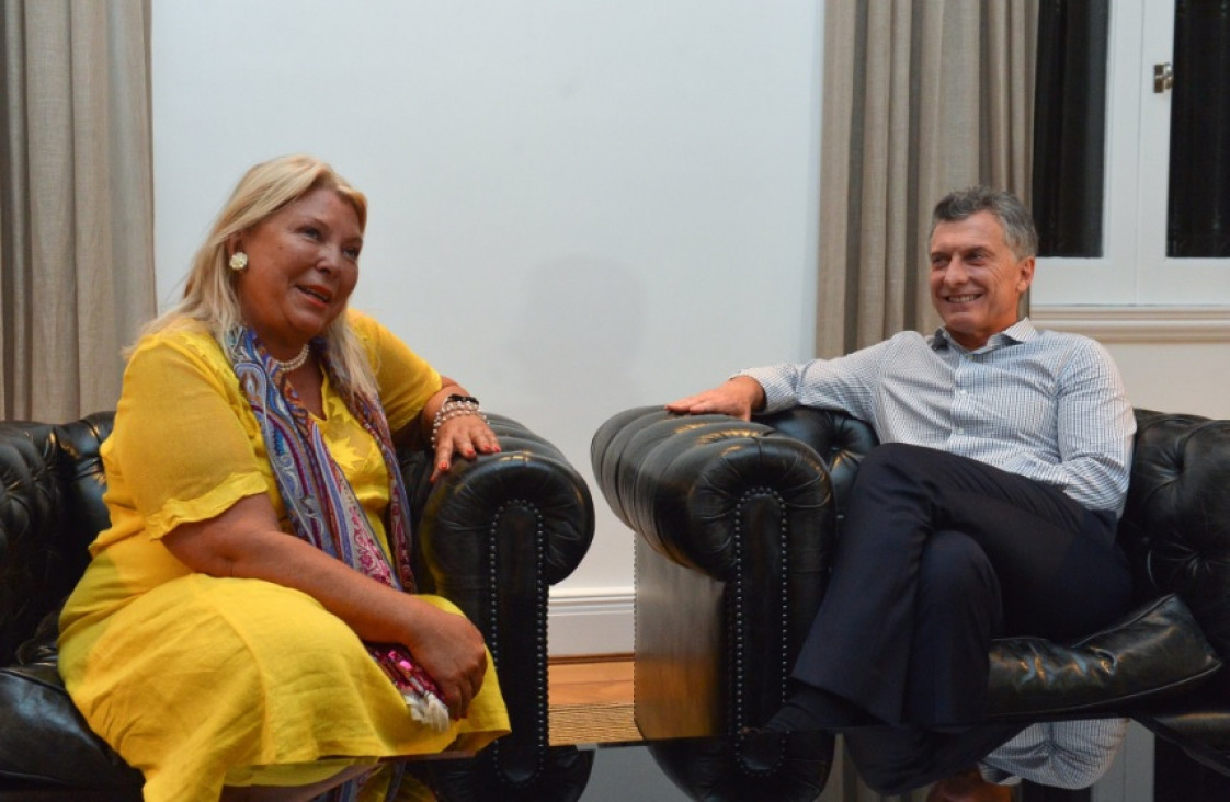 imagen Macri y Carrió se reunieron en Olivos para limar asperezas