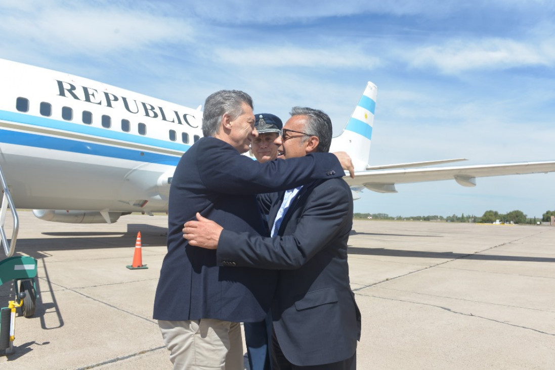 imagen Macri trajo pocas promesas pero elogió a Cornejo