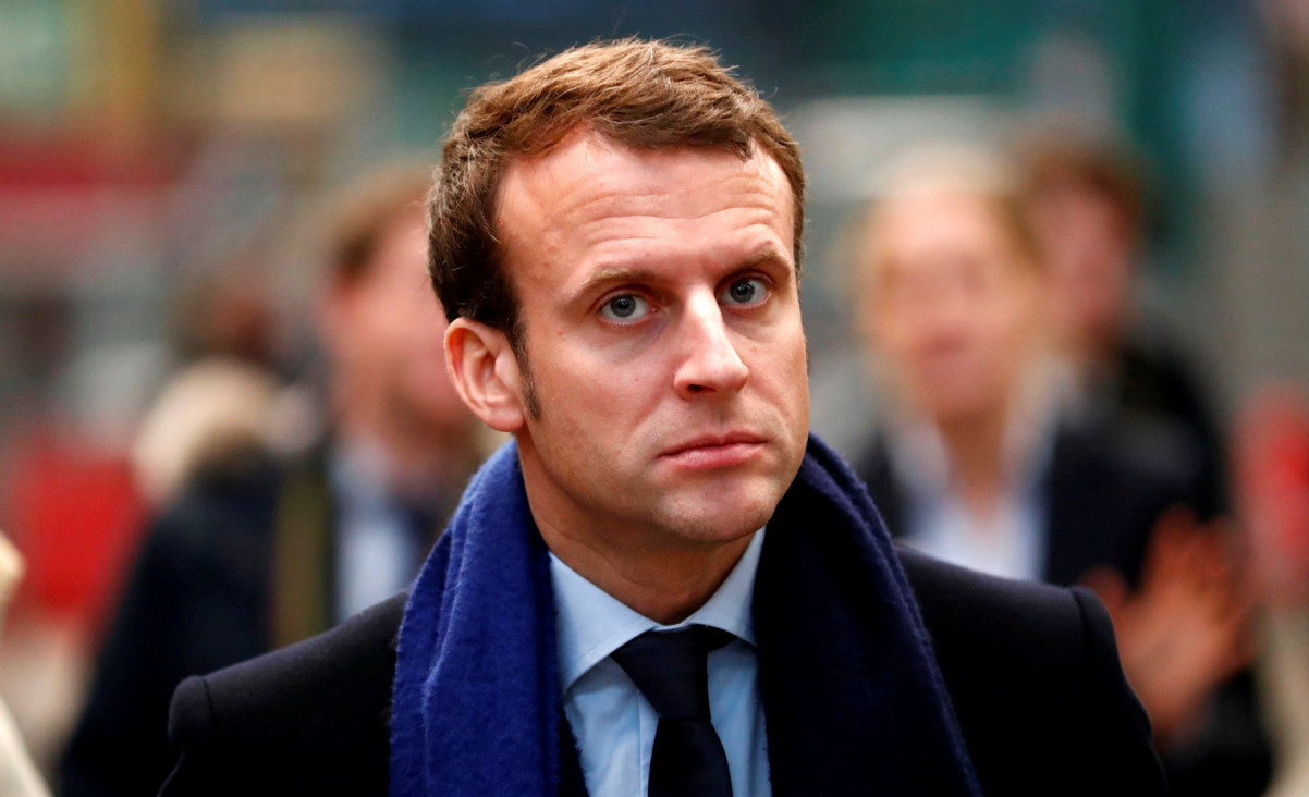 imagen La popularidad de Macron se desplomó tras 100 días como presidente