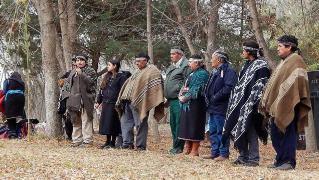 imagen Macri, en tierra de mapuches
