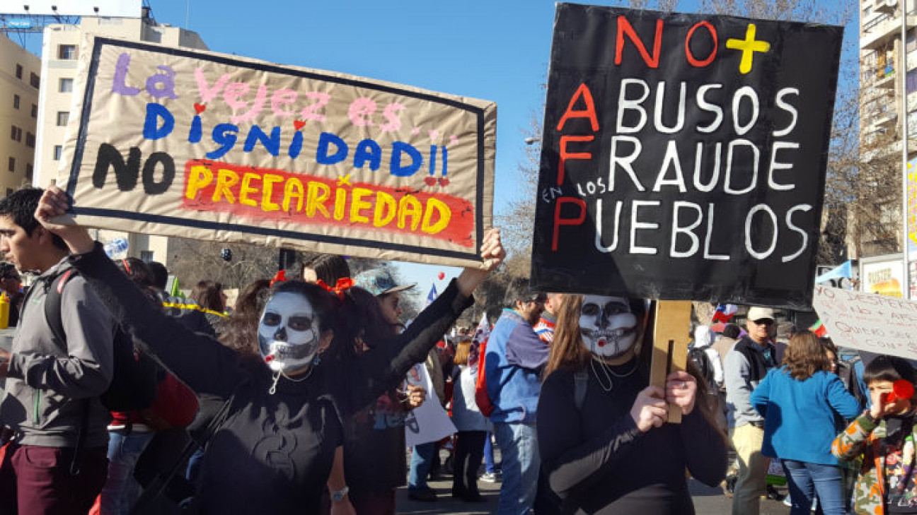 imagen Bachelet enfrenta el malestar chileno en las calles