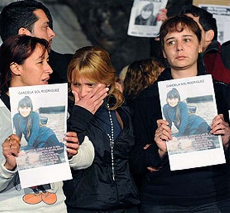 imagen Candela fue hallada sin vida