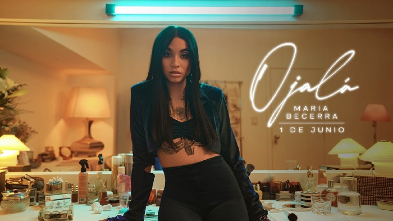imagen María Becerra presentó "Ojalá" y sigue trabajando en su segundo disco