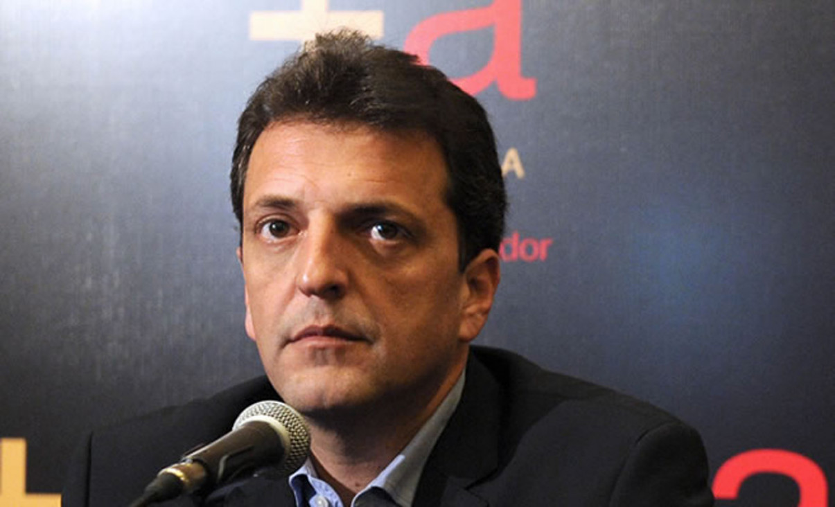imagen Massa reconoció que quedó relegado frente a Scioli y Macri