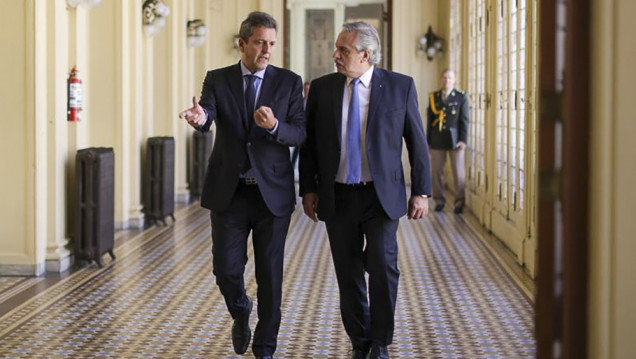 imagen Massa se reunió con Fernández y anticipó que el miércoles se anunciarán medidas