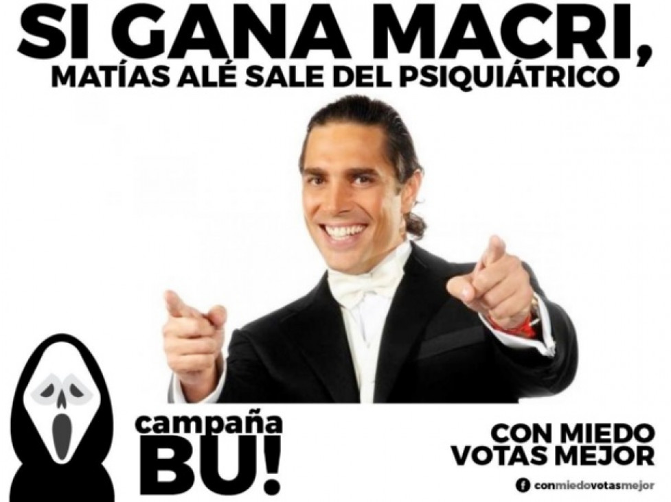 imagen La campaña del miedo se volvió de humor