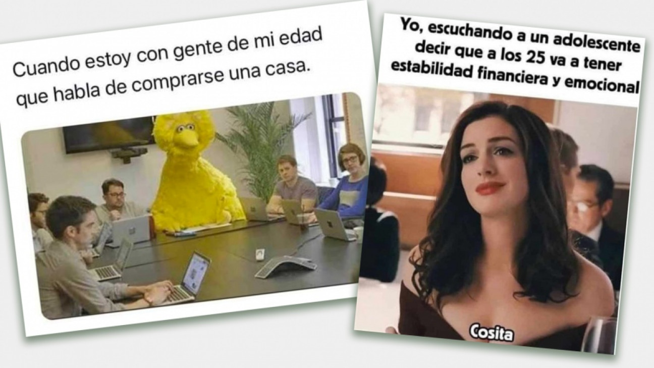 imagen Experiencias complejas y desafíos financieros: qué dicen los memes de la generación "millenial"