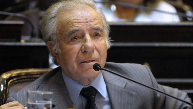 imagen Río Tercero: anulan el sobreseimiento de Carlos Menem