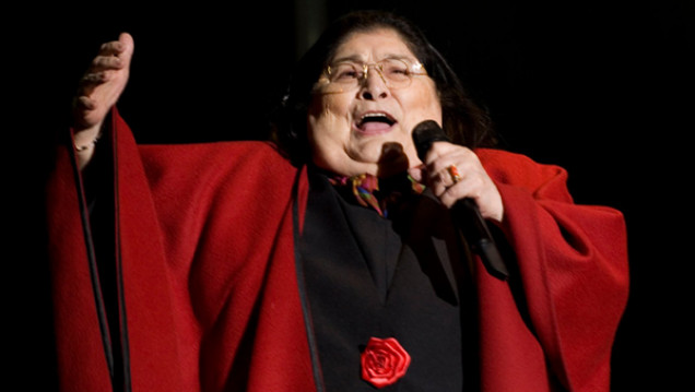 imagen Editarán un CD de Mercedes Sosa con canciones censuradas por la dictadura militar