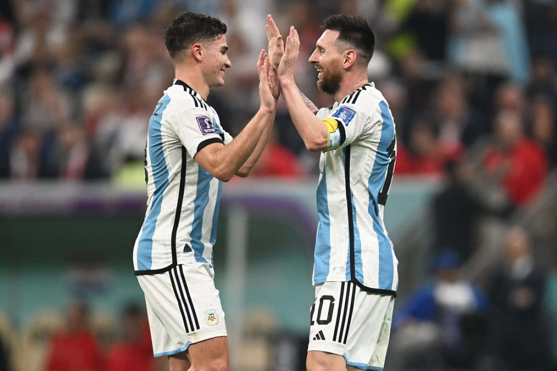 imagen Con un Messi brillante, Argentina es nuevamente finalista de un Mundial