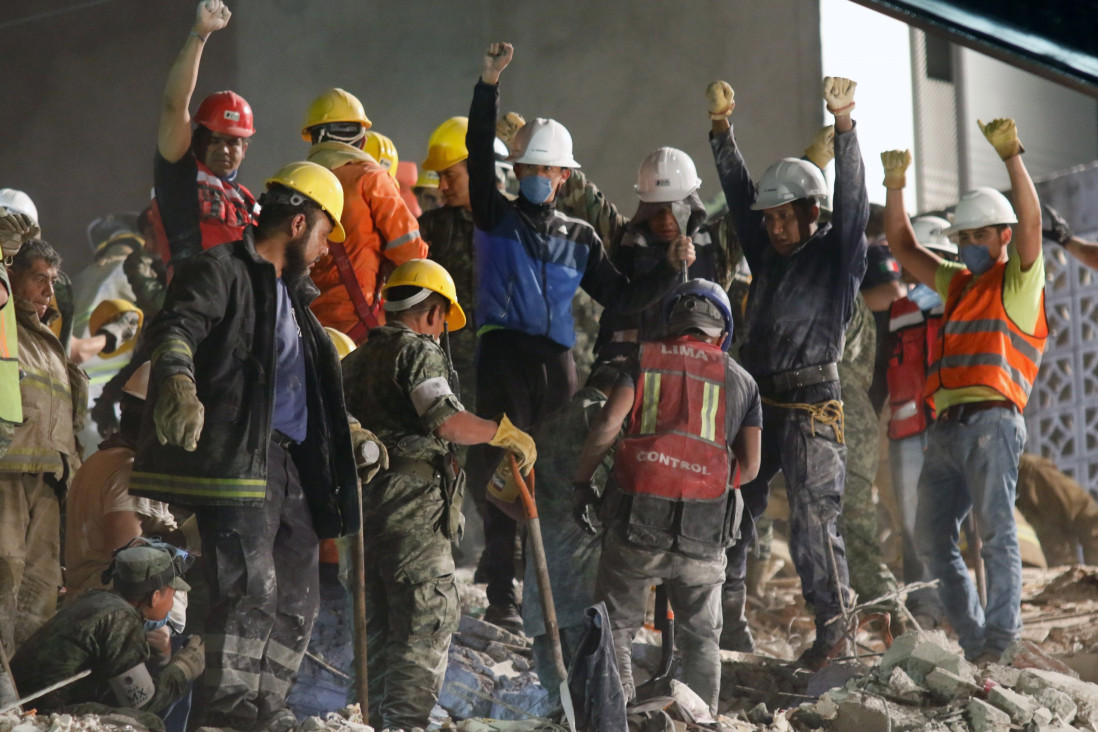 imagen Ya son 217 los muertos por el terremoto en México