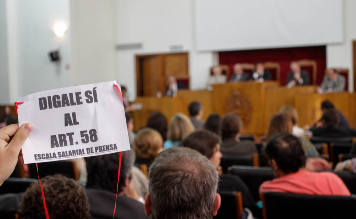 imagen Tuit a tuit: Qué pasó en la audiencia pública por el artículo 58 del Convenio de Prensa 