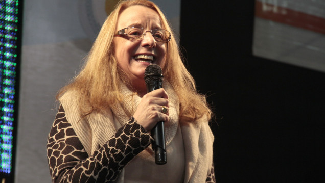 imagen Alicia Kirchner cerró la Cumbre Social con la militancia a pleno