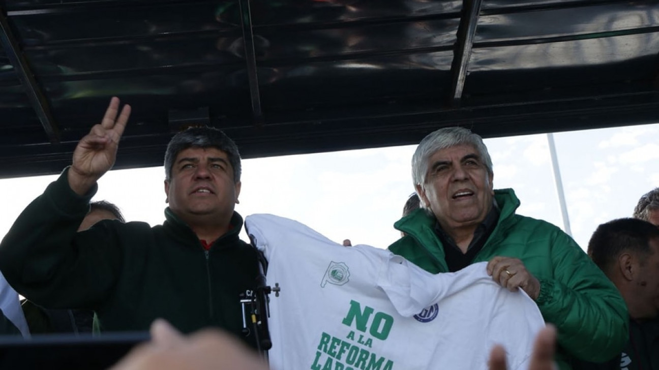 imagen Moyano amenaza con un paro nacional para el 14