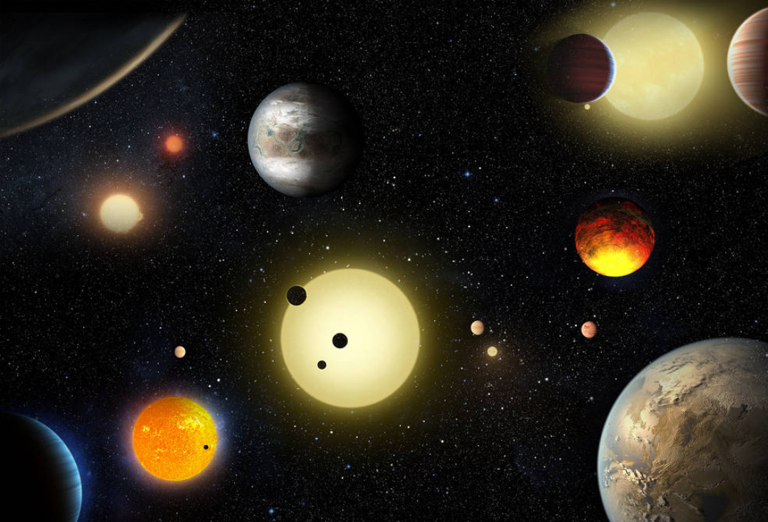 imagen La NASA descubrió nueve planetas que podrían albergar vida