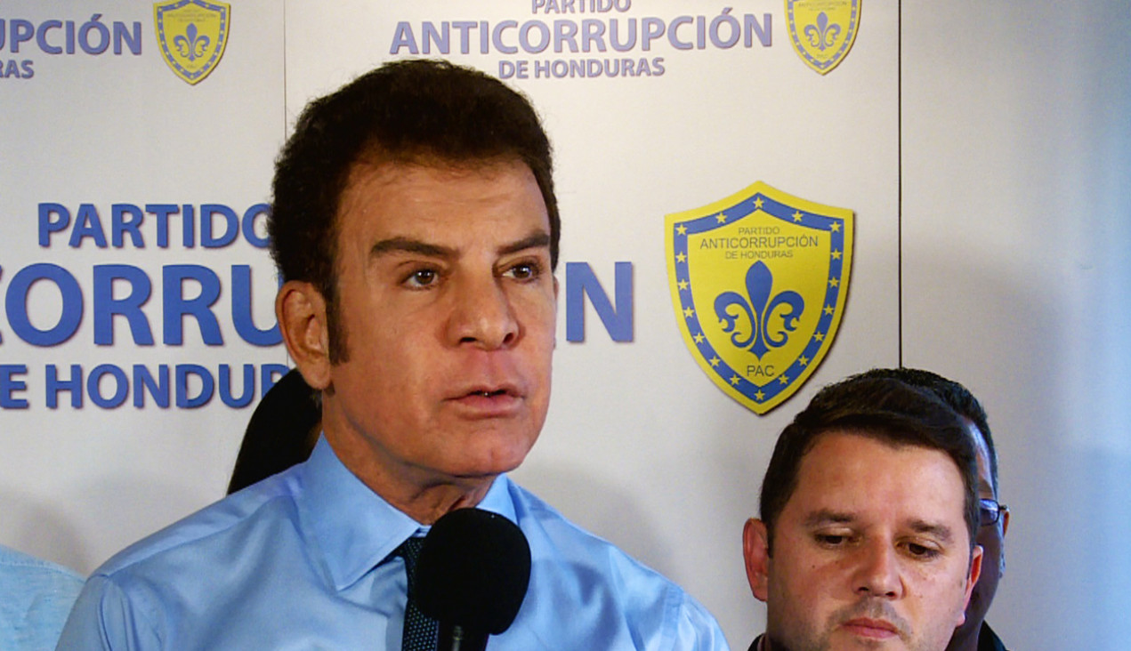 imagen Con el escrutinio paralizado, el opositor Nasralla se impone en Honduras