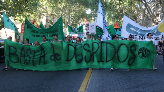 imagen Los líderes de la protesta fueron imputados por cortar calles 