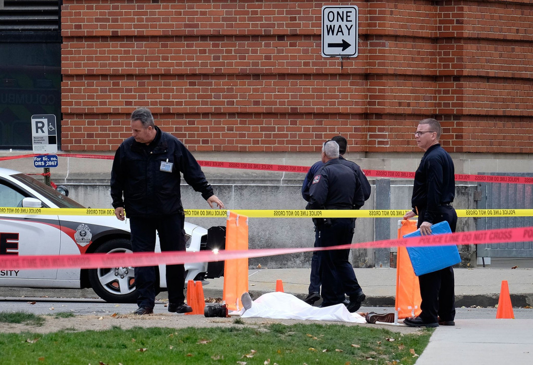 imagen Un ataque en la Universidad de Ohio dejó nueve heridos y al presunto atacante muerto