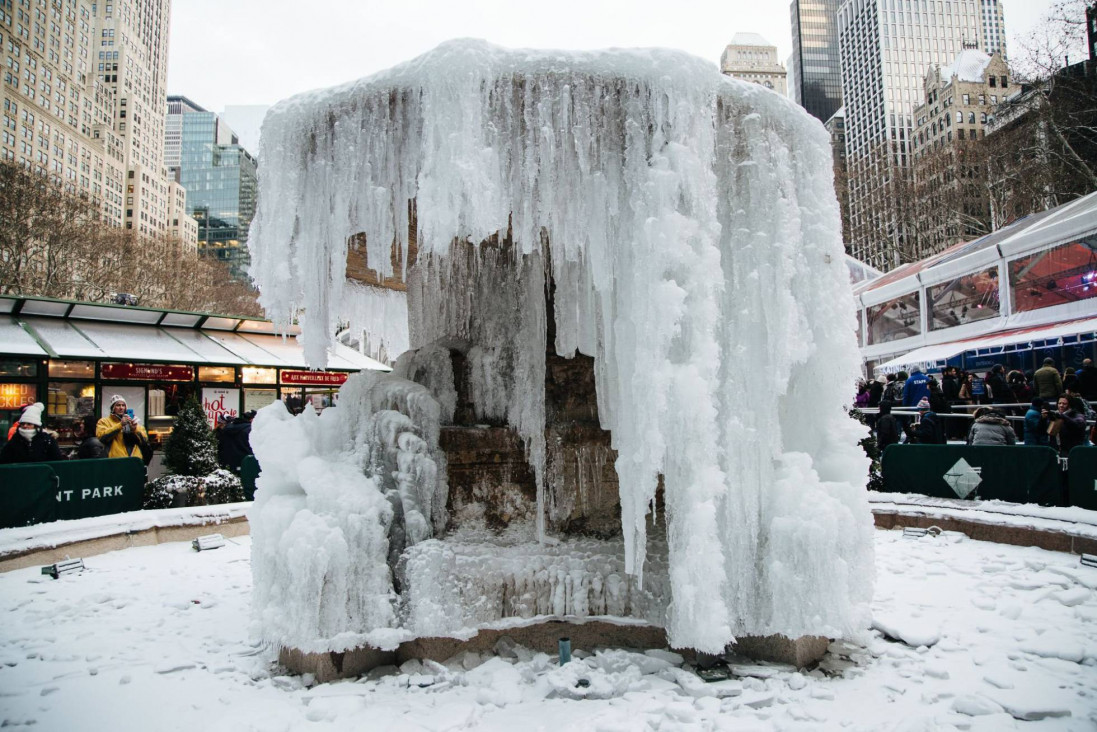 imagen Hay once muertos por la ola de frío polar en Estados Unidos