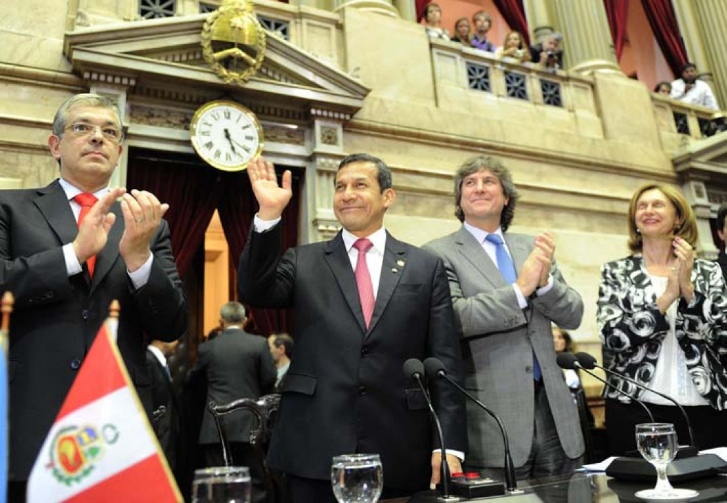 imagen Humala solidario por causa Malvinas  