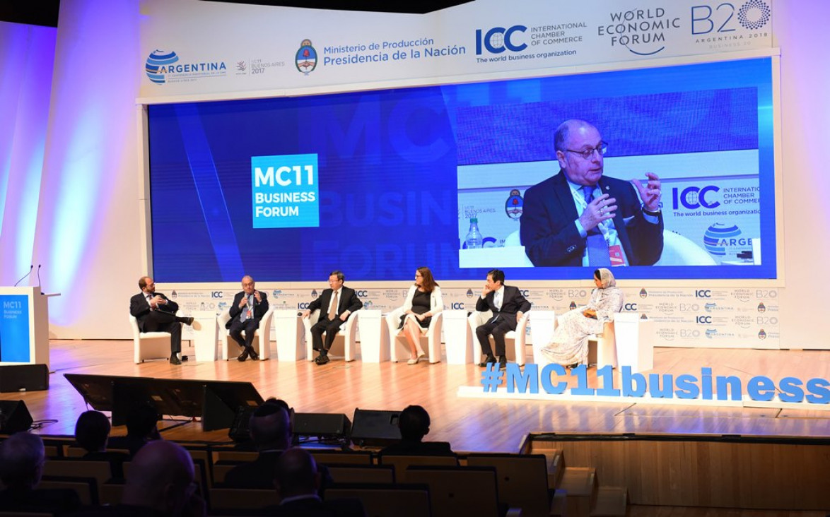 imagen "Decepción amarga" en el cierre de la conferencia de la OMC