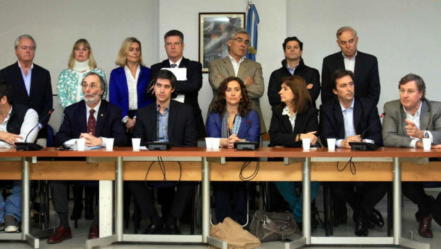 imagen La oposición se mostró unida para pedir la boleta única en octubre