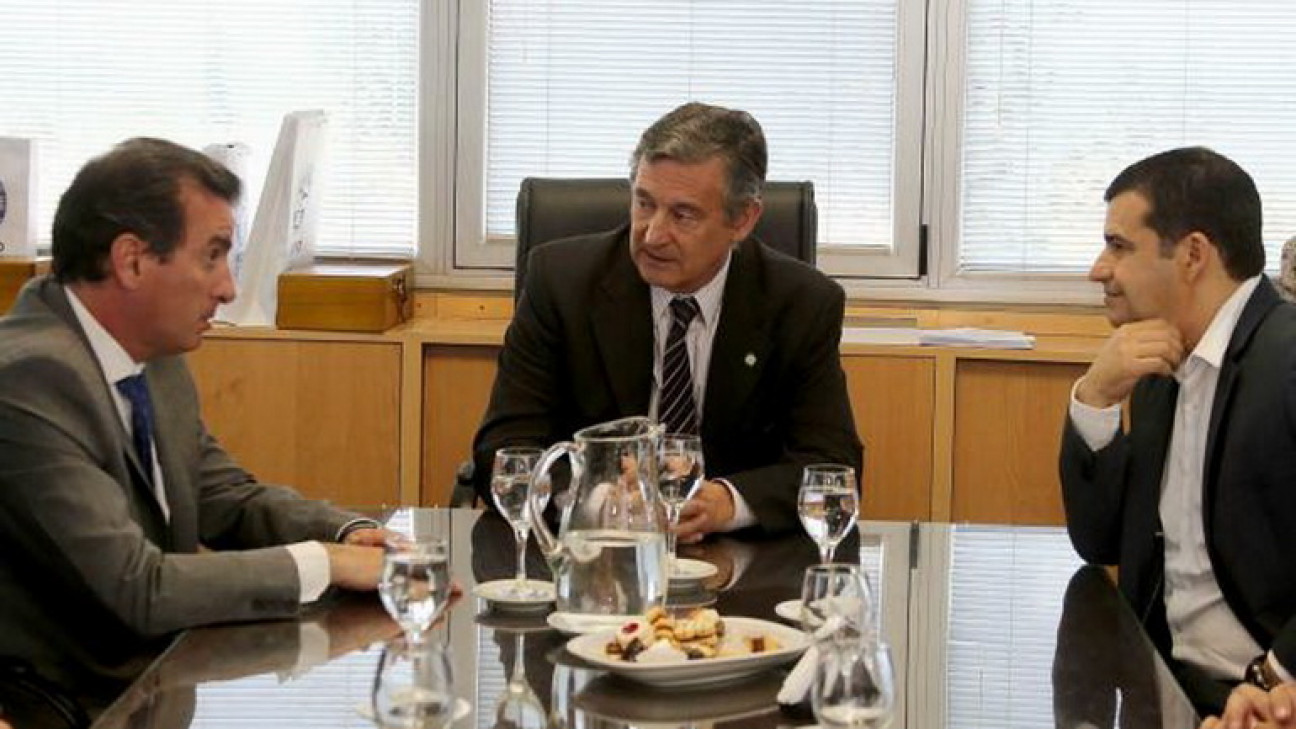 imagen De qué hablaron el rector, el gobernador y el CEO petrolero