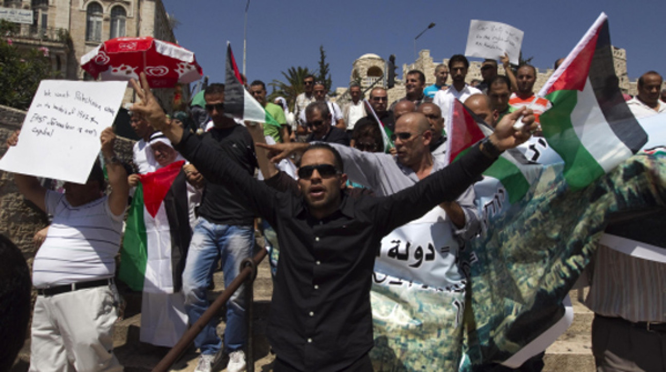 imagen Masivas marchas a favor del reconocimiento de Palestina por parte de la ONU
