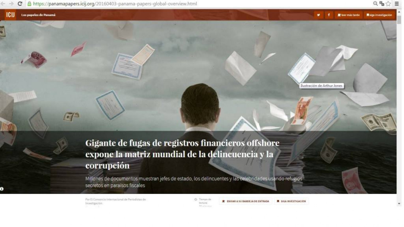 imagen #PanamaPapers: dónde esconden el dinero los poderosos