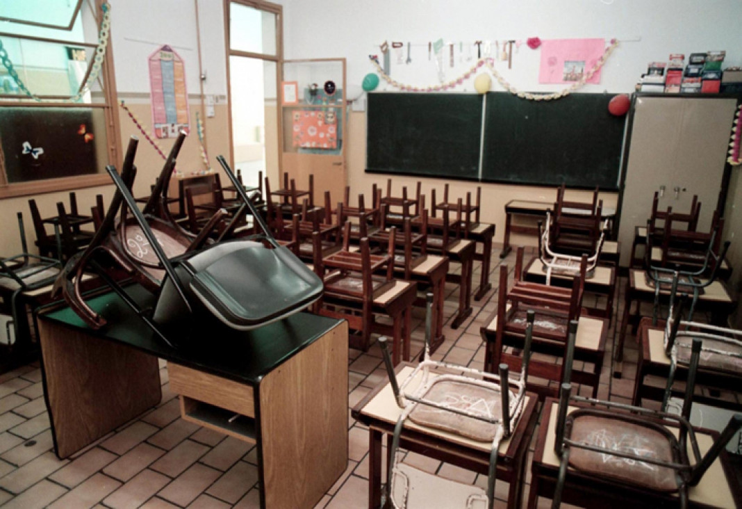 imagen En el primer día de clases el paro docente se hizo sentir