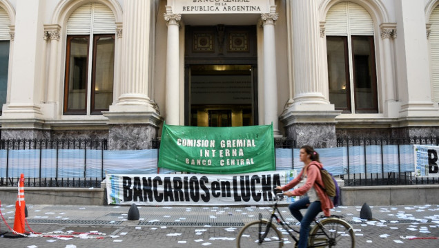 imagen Paro bancario, día 2