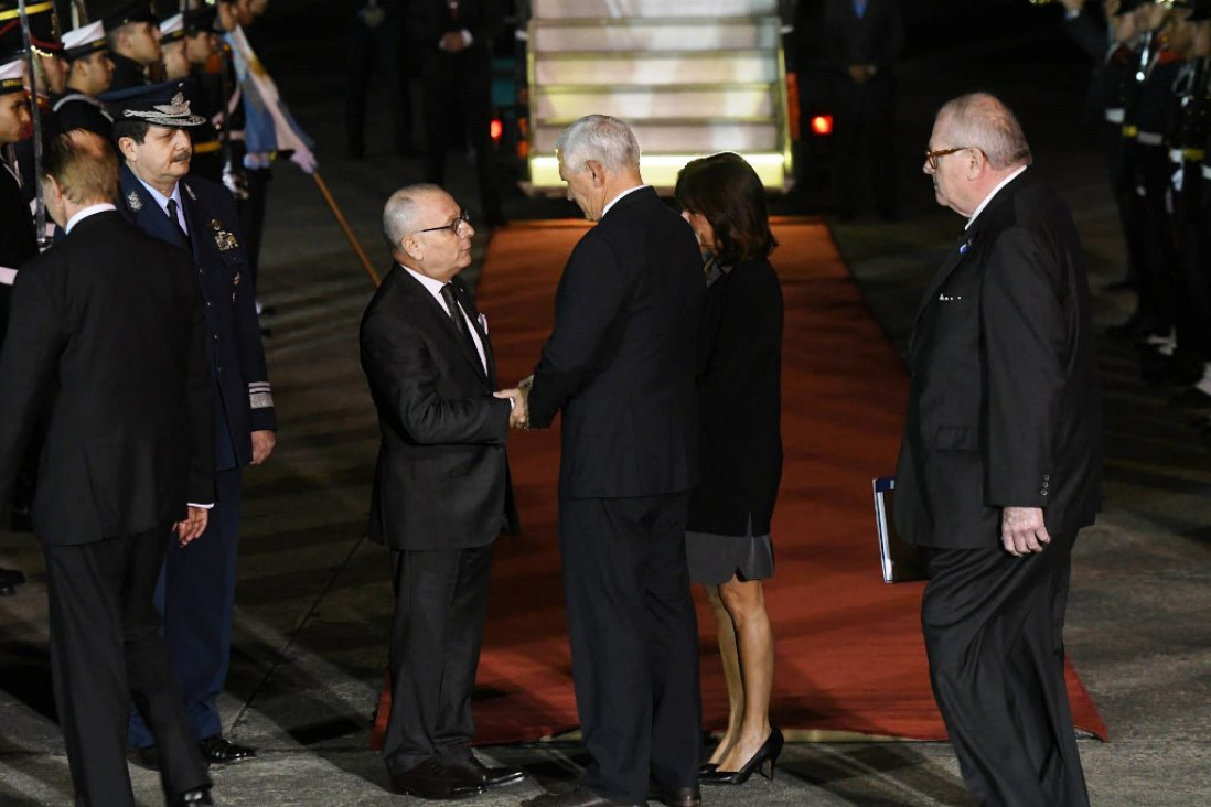 imagen Macri recibe al vicepresidente de Estados Unidos