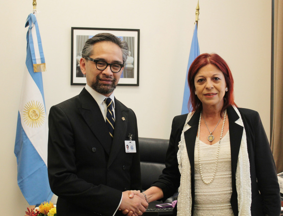 imagen Perceval informará en el Senado sobre la resolución de la ONU
