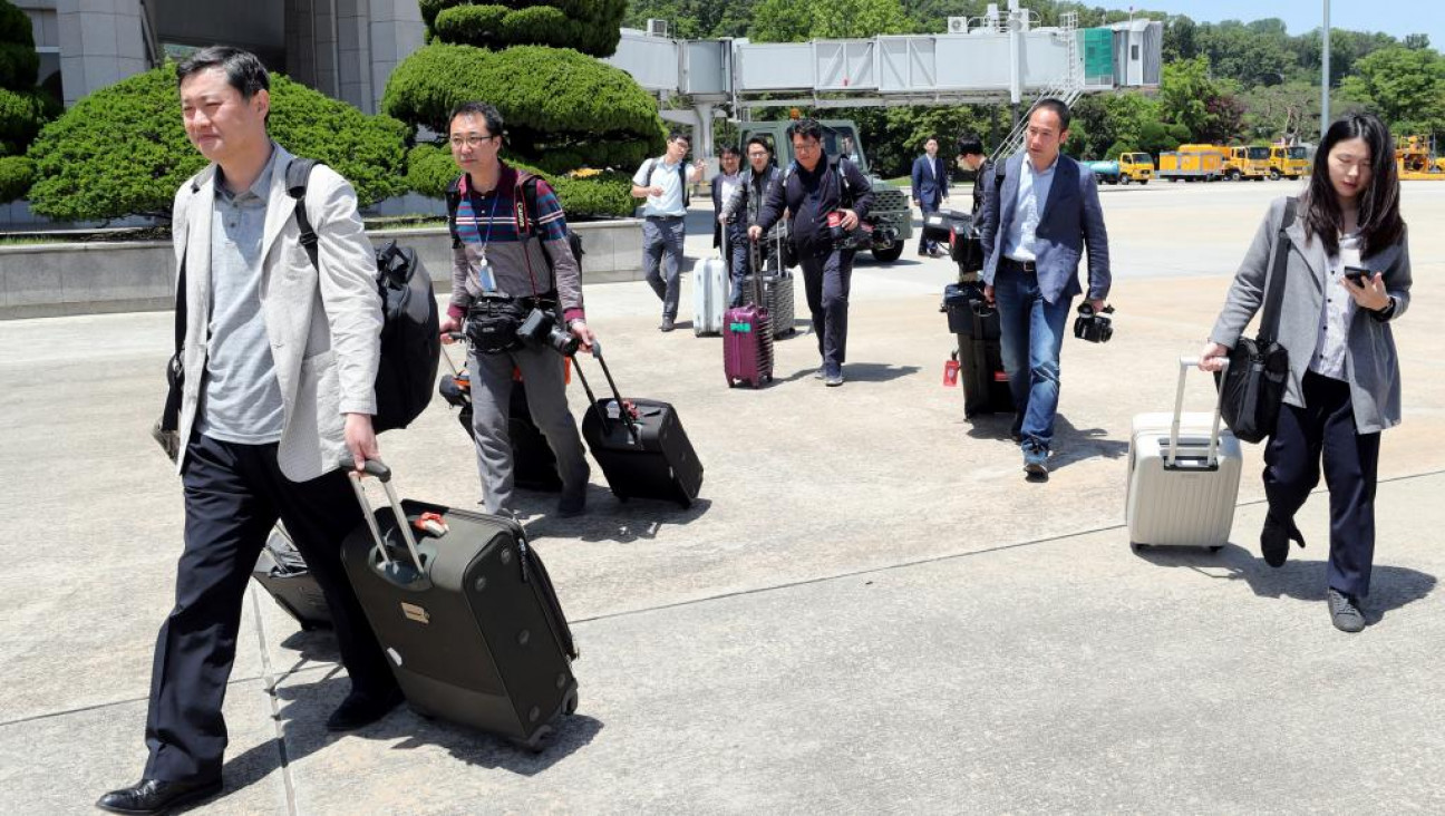 imagen Corea del Norte pone en escena el desmantelamiento de su arsenal nuclear