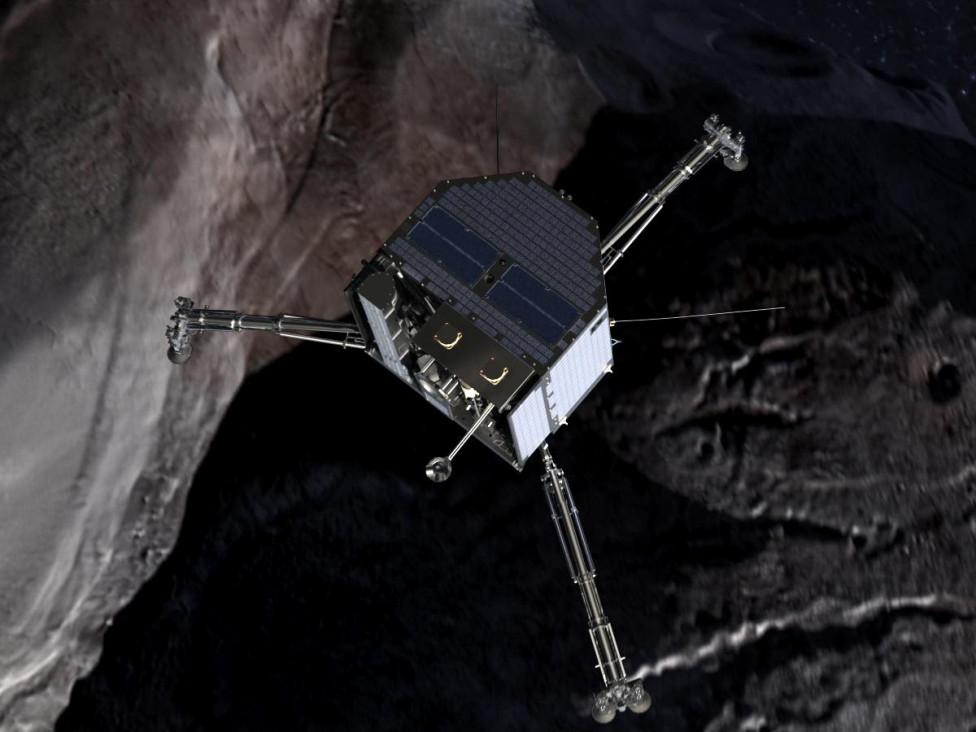 imagen Tras una "siesta" de 7 meses, se despertó Philae