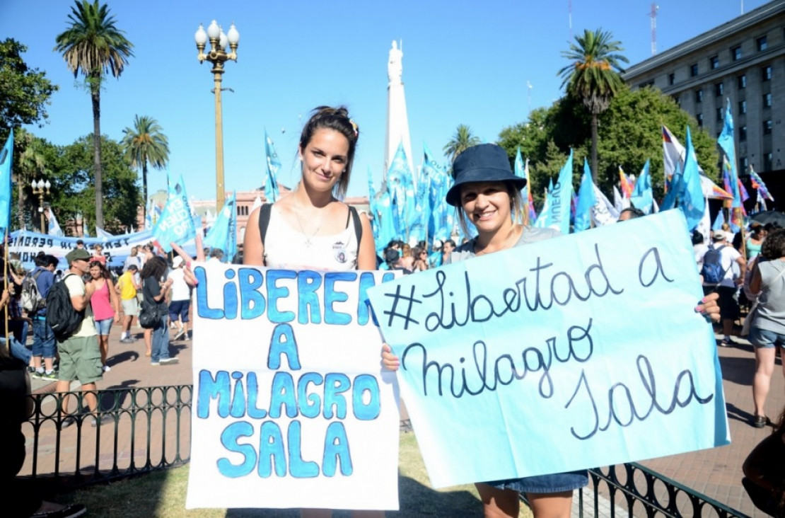 imagen "Sala es la primera presa política"