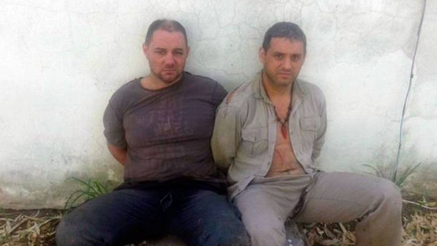 imagen Capturaron a Lanatta y a Schilachi en un arrozal de Santa Fe