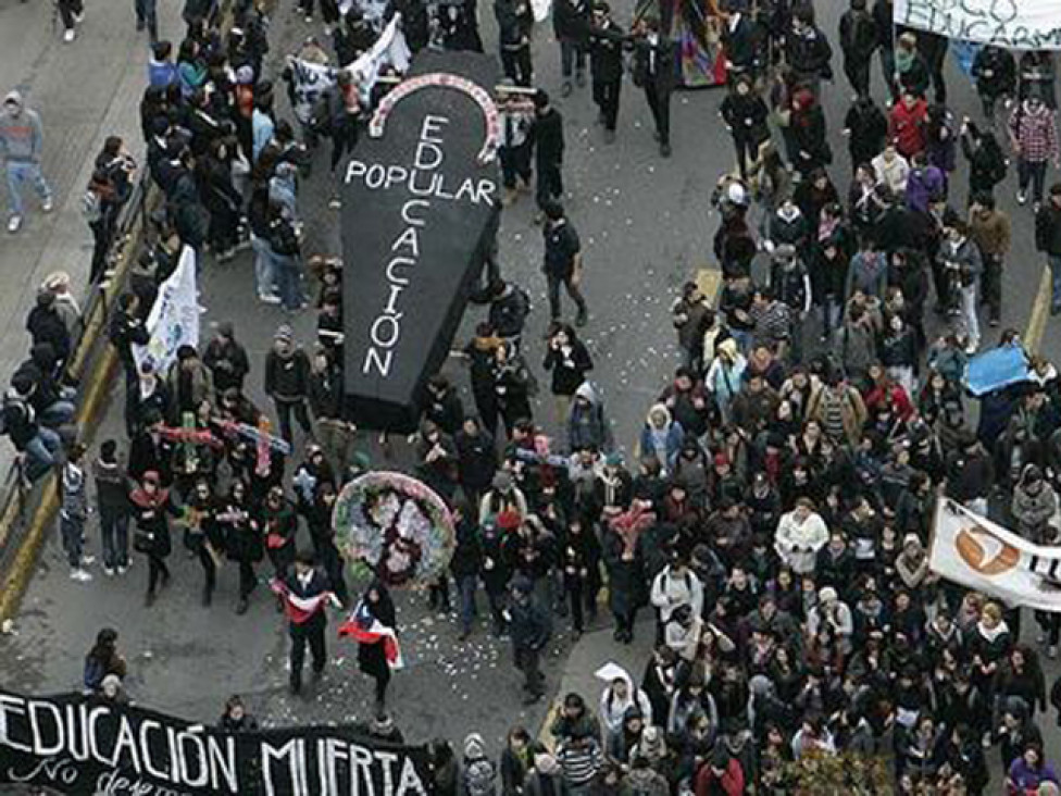 imagen Chile: anunciaron que continuarán las protestas en reclamo de reformas a la educación pública